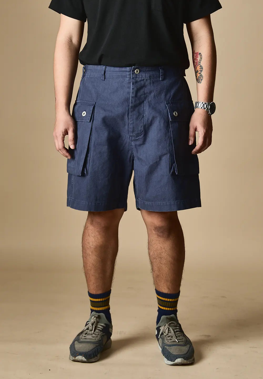 LEGS CO MONKEY SHORTS - NAVY