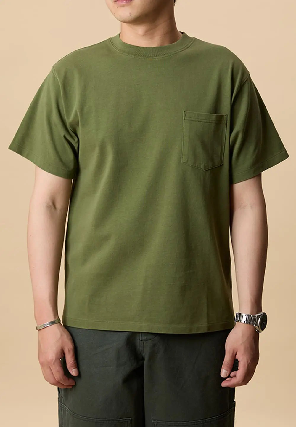TELLURIDE HEAVY POCKET T-SHIRT - GREEN