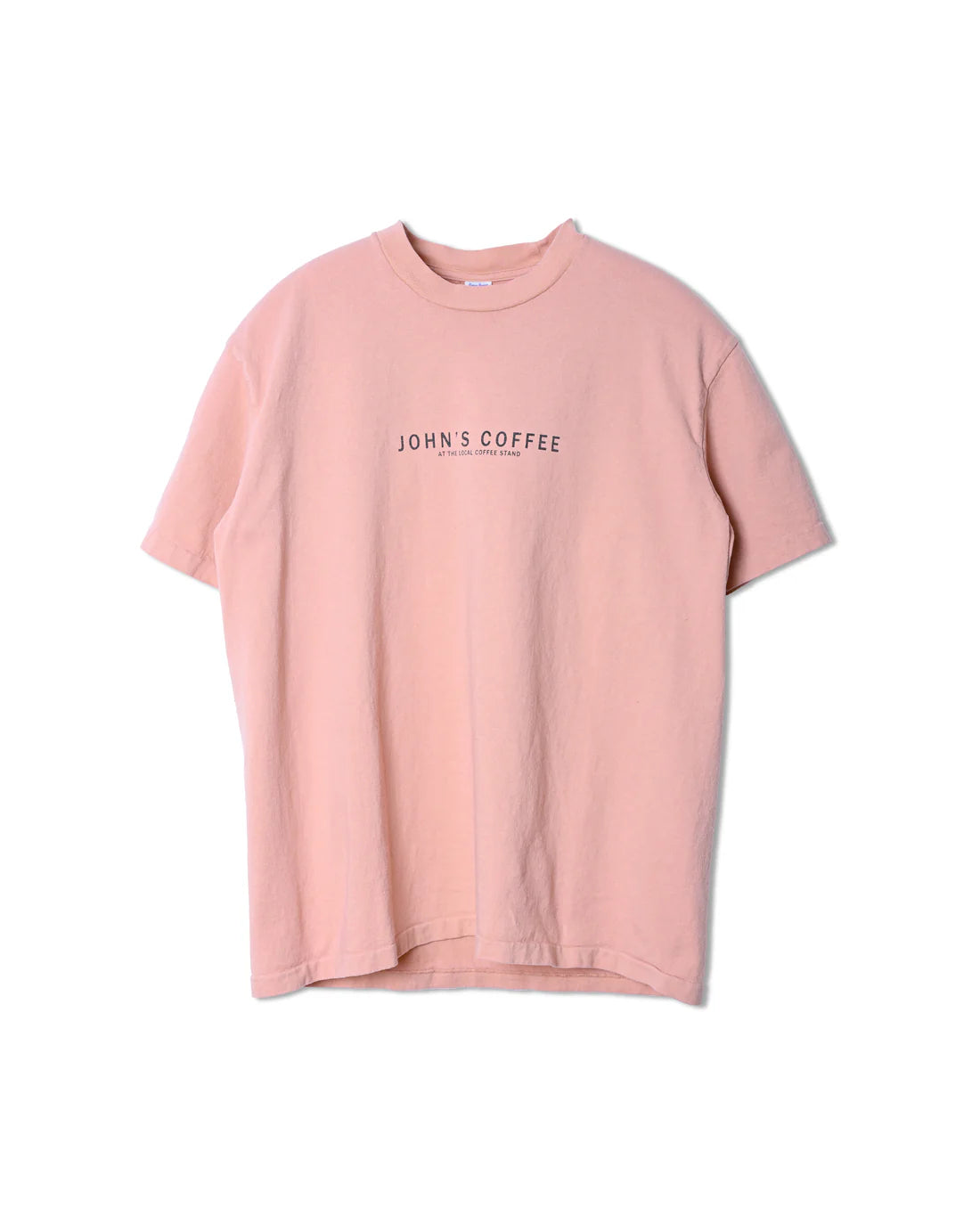 UNISON SPECIAL GIANT TUBE PRINT S/S TEE(JOHNS) - PINK