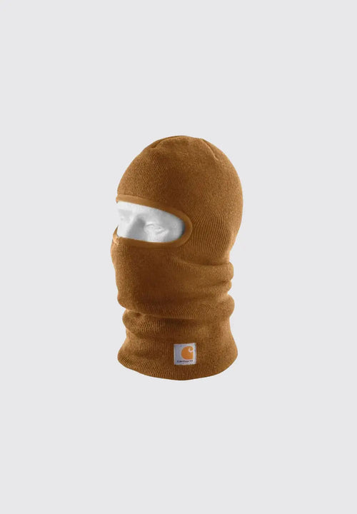 CARHARTT KNIT INSULATED FACE MASK - CARHARTT BROWN