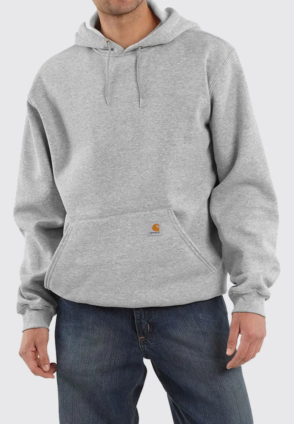 CARHARTT LOOSE FIT MIDWEIGHT SWEATSHIRT - HEATHER GRAY