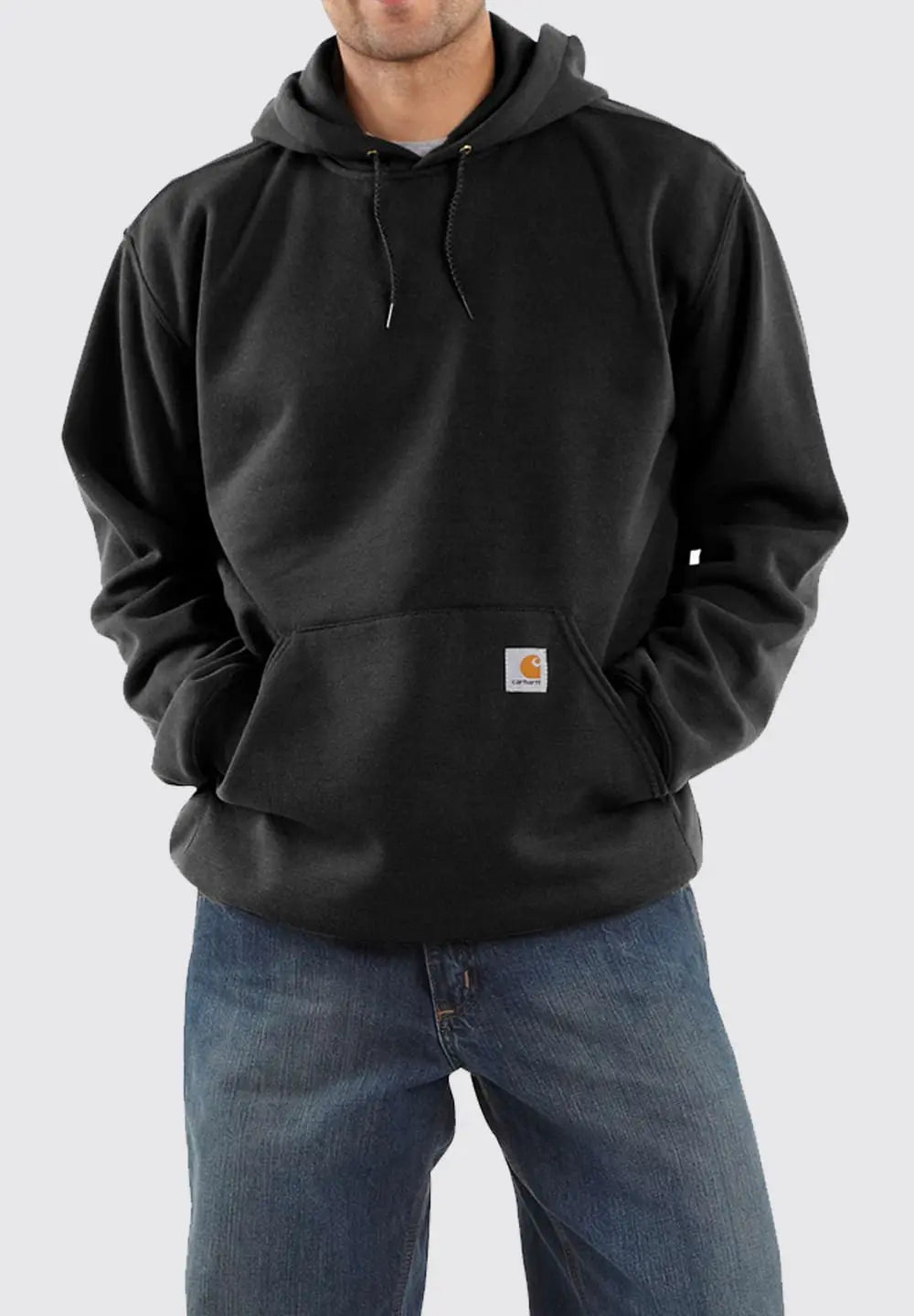 CARHARTT LOOSE FIT MIDWEIGHT SWEATSHIRT - BLACK