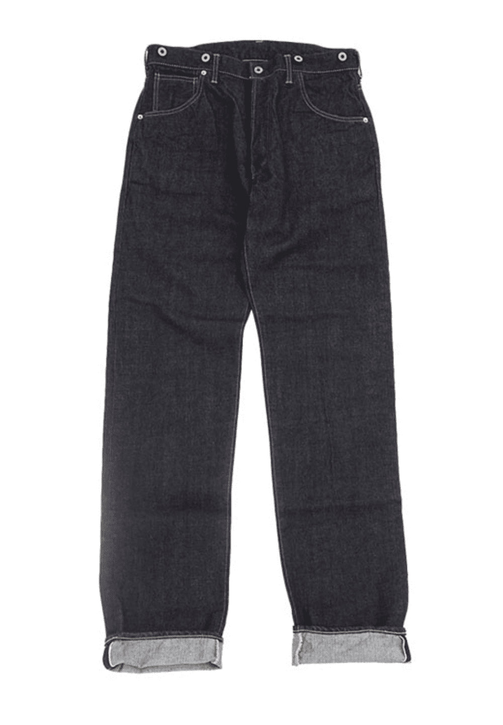 DRY BONES WW2 JEAN ENGINEERING DENIM PANTS - INDIGO