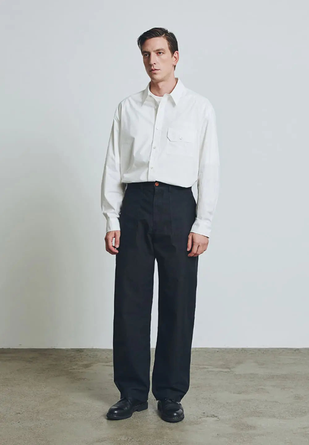 UNIFORM BRIDGE FATIGUE POCKET PANTS - BLACK