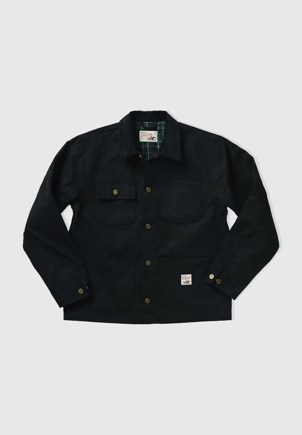 TELLURIDE WANDERER CHORE COAT - BLACK