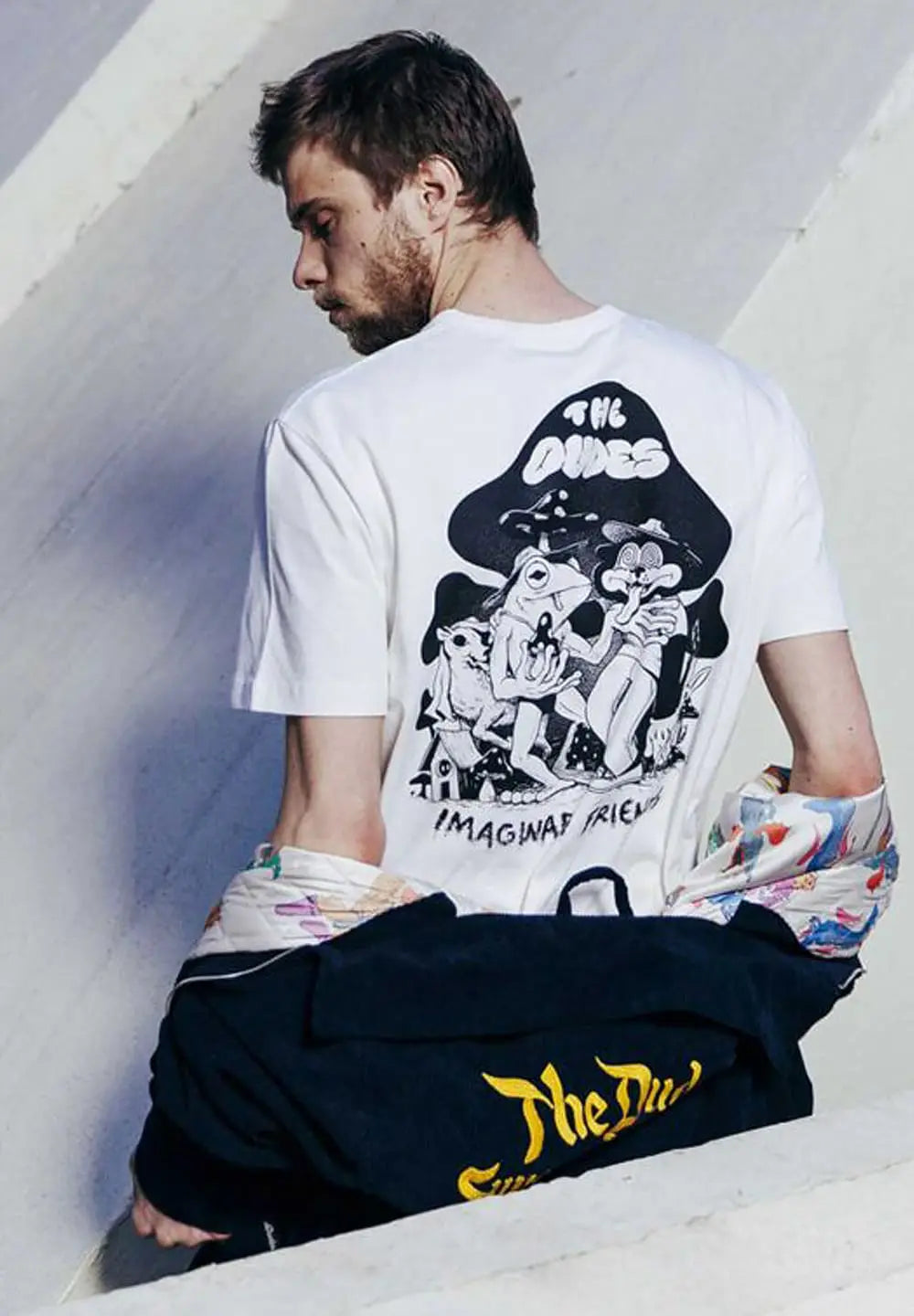 THE DUDES IMAGINARY FRIENDS T-SHIRT - OFF-WHITE