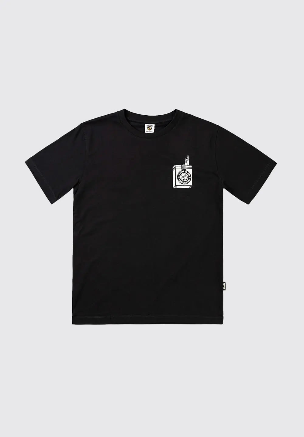 THE DUDES SMOKES T-SHIRT - BLACK