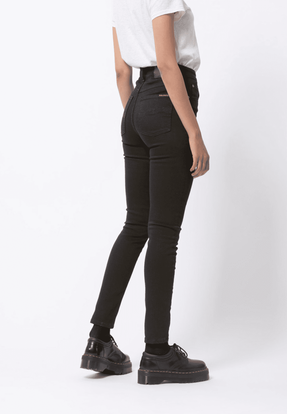 NUDIE HIGHTOP TILDE - EVERBLACK