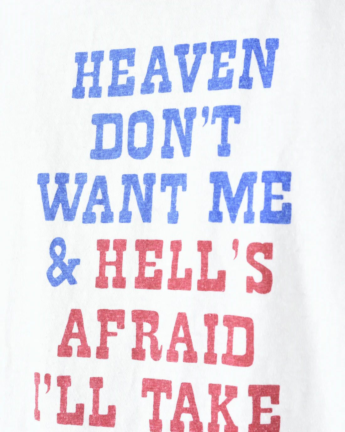 UNISON SPECIAL THE NEP S/S TEE(HEAVENGHELL) - OFF WHITE