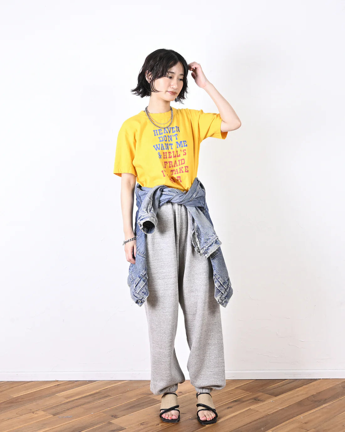 UNISON SPECIAL THE NEP S/S TEE(HEAVENGHELL) - YELLOW