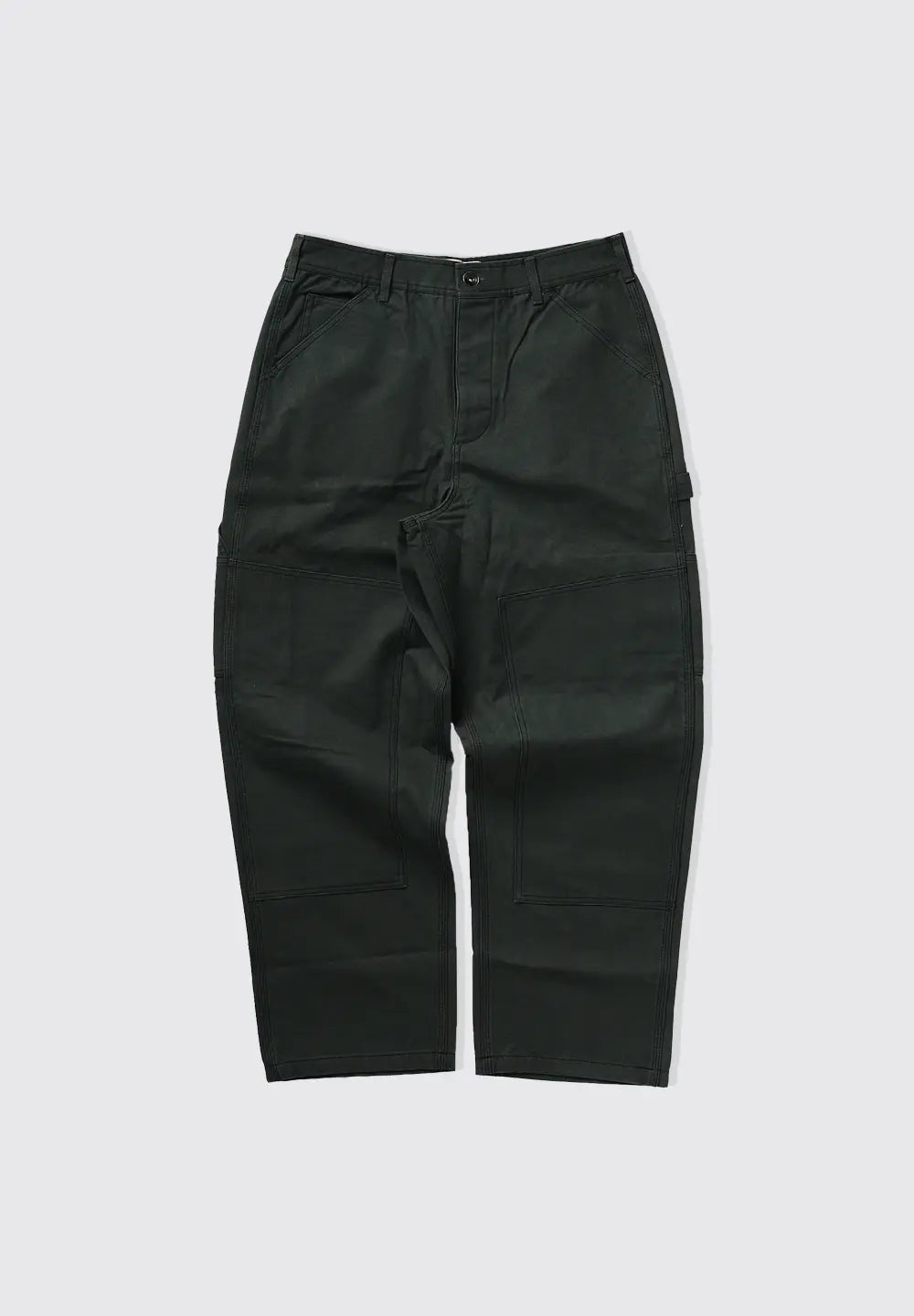 LEGS CO DOUBLE KNEE PAINTER PANTS - OLIVE