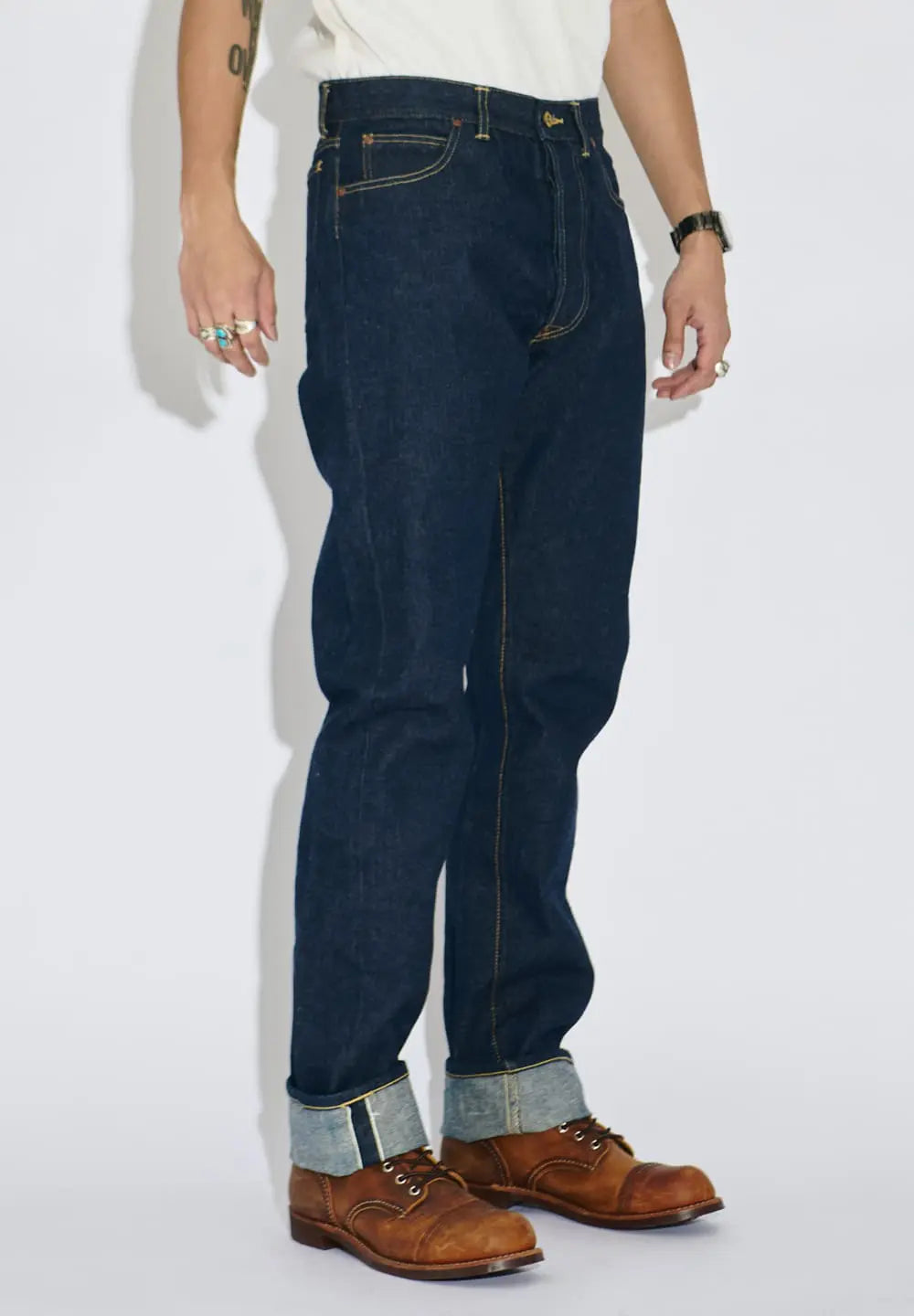 TCB JEANS CATS DRIVE JEANS - INDIGO