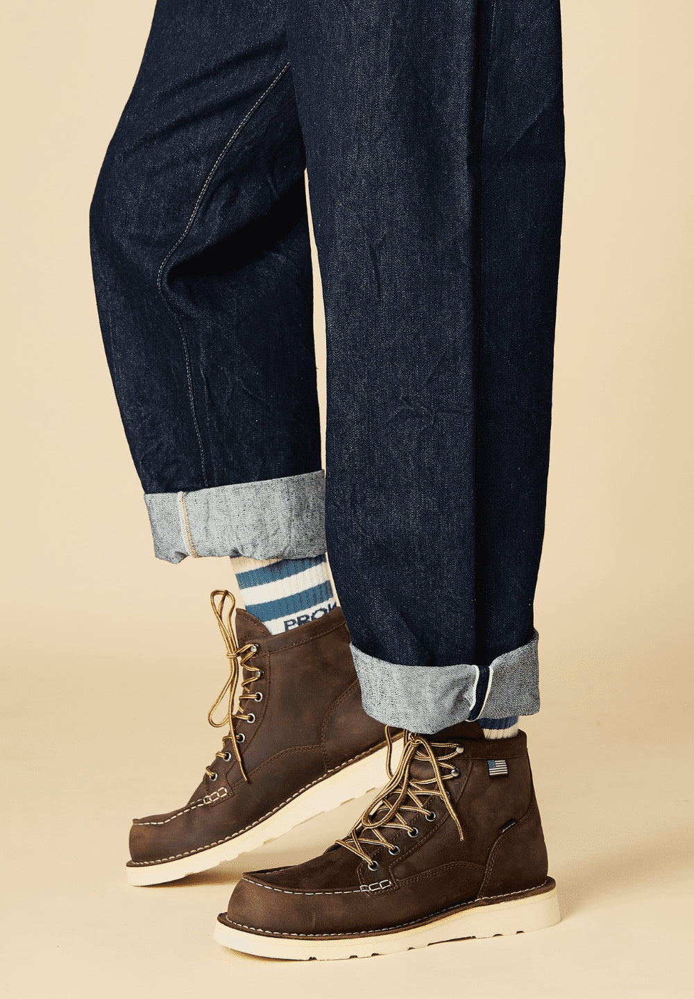 DANNER BULL RUN MOC TOE - BROWN