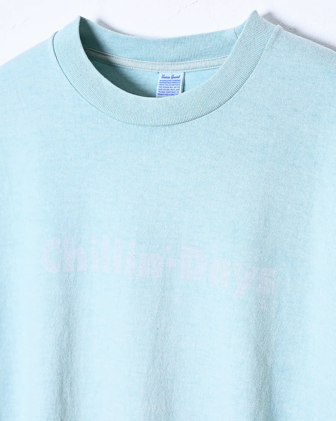 UNISON SPECIAL GIANT TUBE PG PRINT S/S TEE(CHILLIN DAY) - SAX