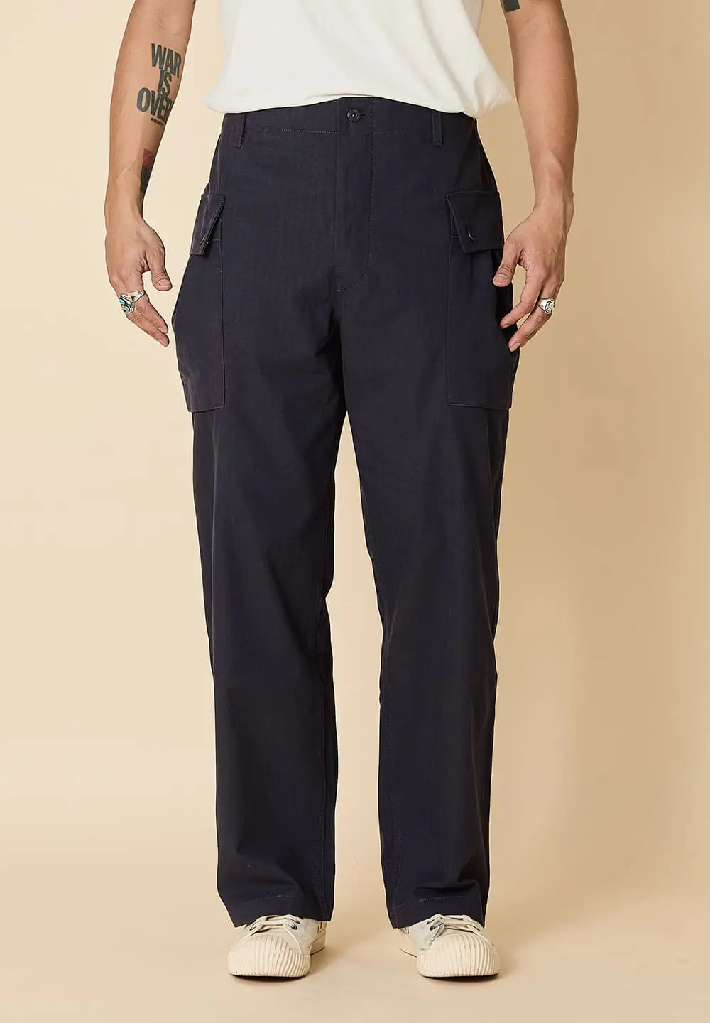 LEGS CO MONKEY PANTS - NAVY