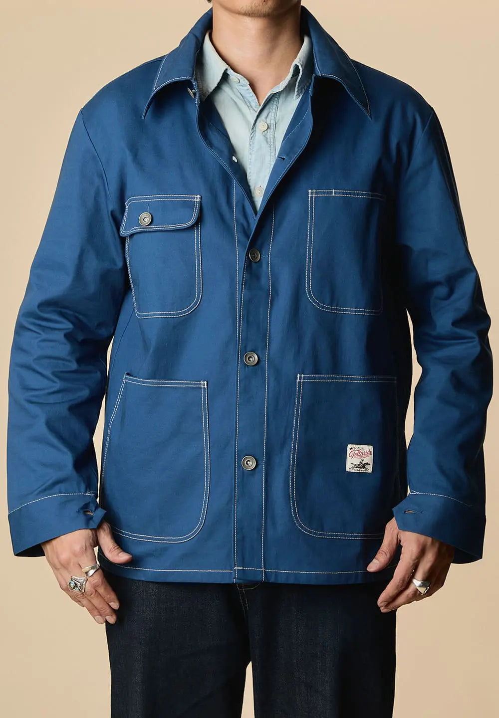 TELLURIDE CHORE COAT - INDUSTRIAL BLUE