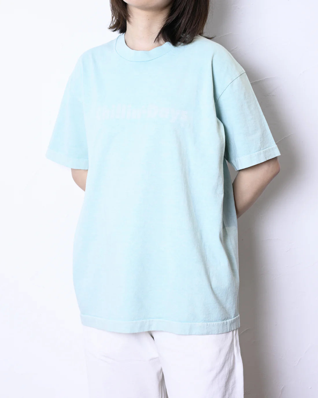 UNISON SPECIAL GIANT TUBE PG PRINT S/S TEE(CHILLIN DAY) - SAX