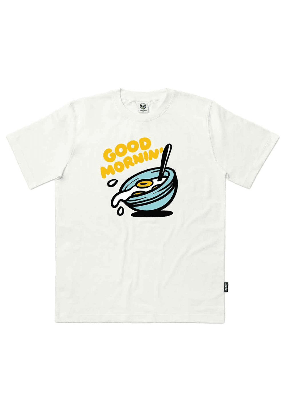 THE DUDES GOOD MORNING T-SHIRT - OFF WHITE