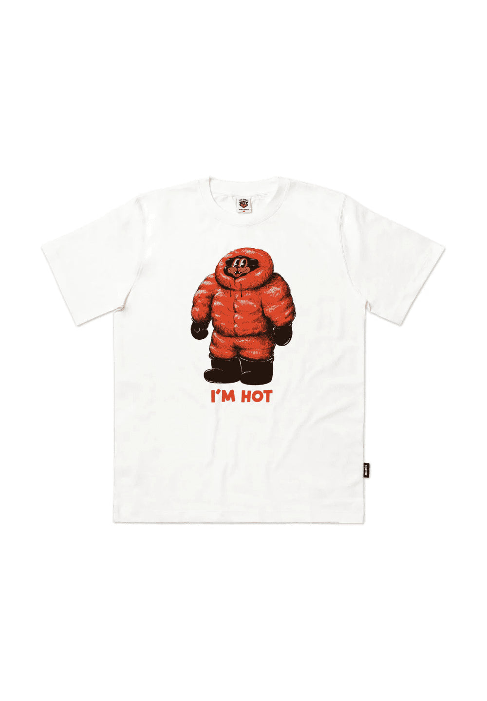 THE DUDES IM HOT T-SHIRT - OFF WHITE