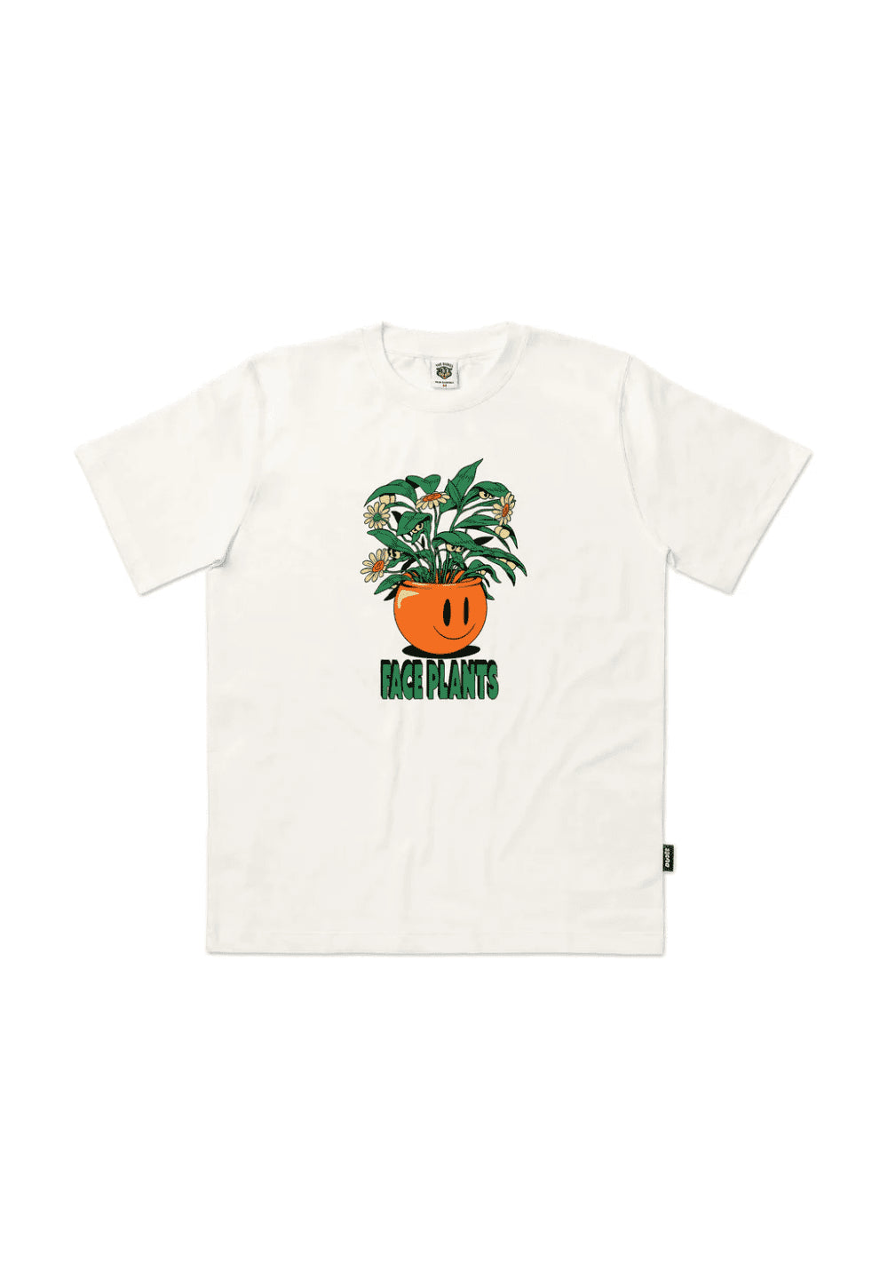 THE DUDES FACE PLANTER T-SHIRT - OFF WHITE
