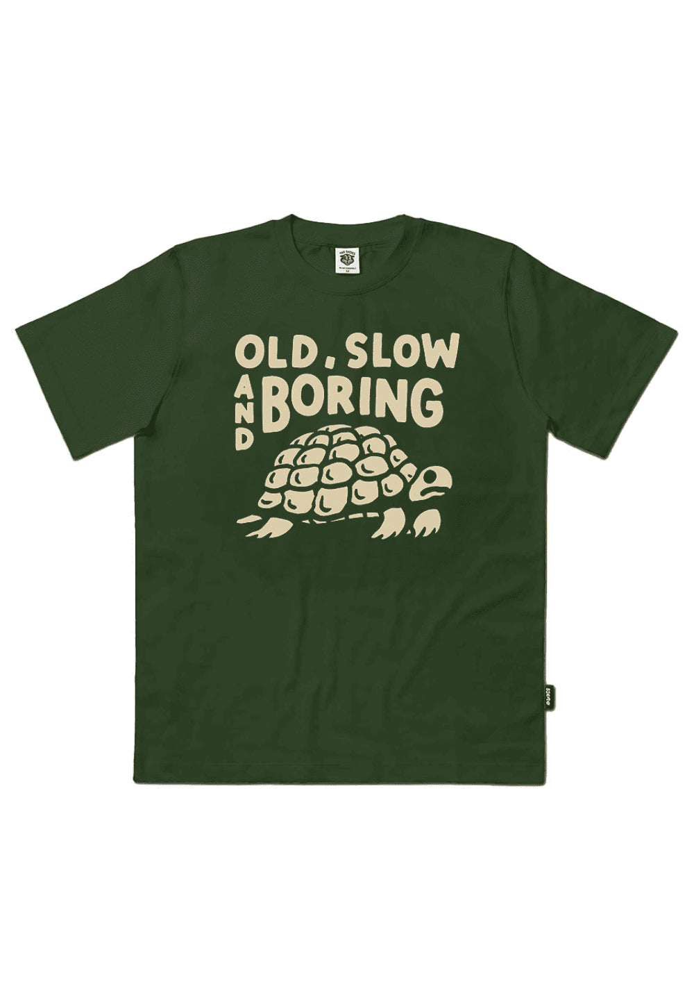 THE DUDES TORTOISE T-SHIRT - MOUNTAIN VIEW