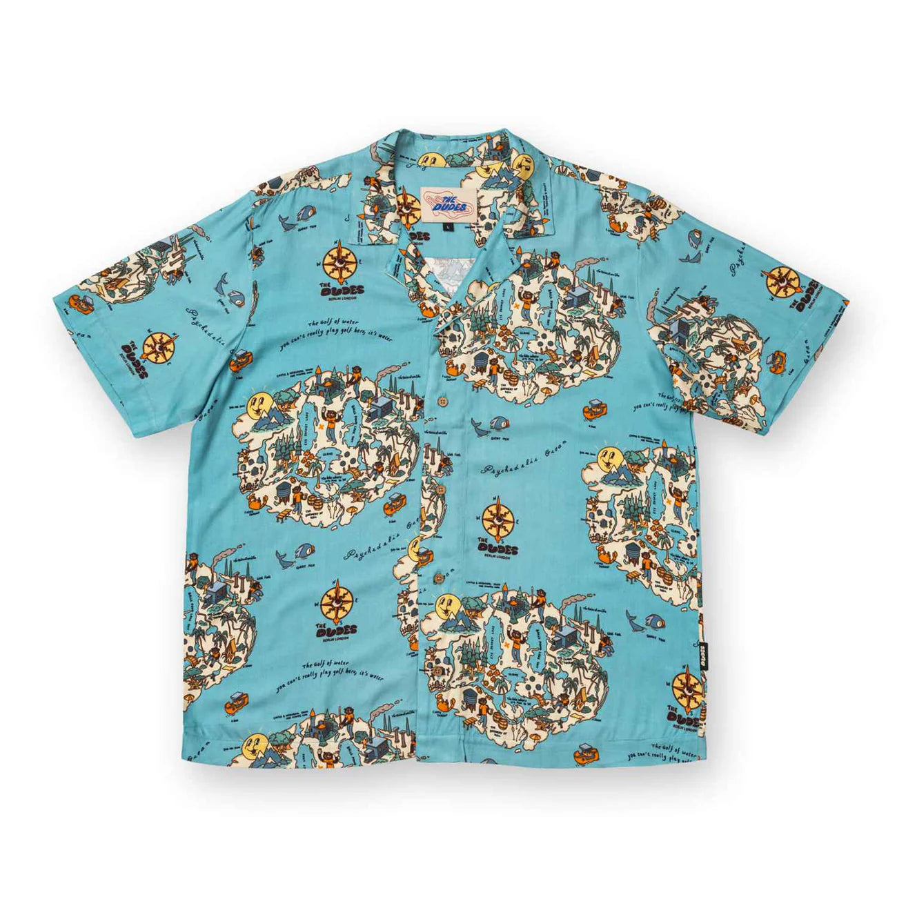 THE DUDES - DUDLAND HAWAIIAN SHIRT - MULTICOLOR