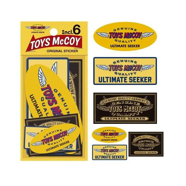 TOYS MCCOY ORIGINAL STICKER SET - MULTICOLOR