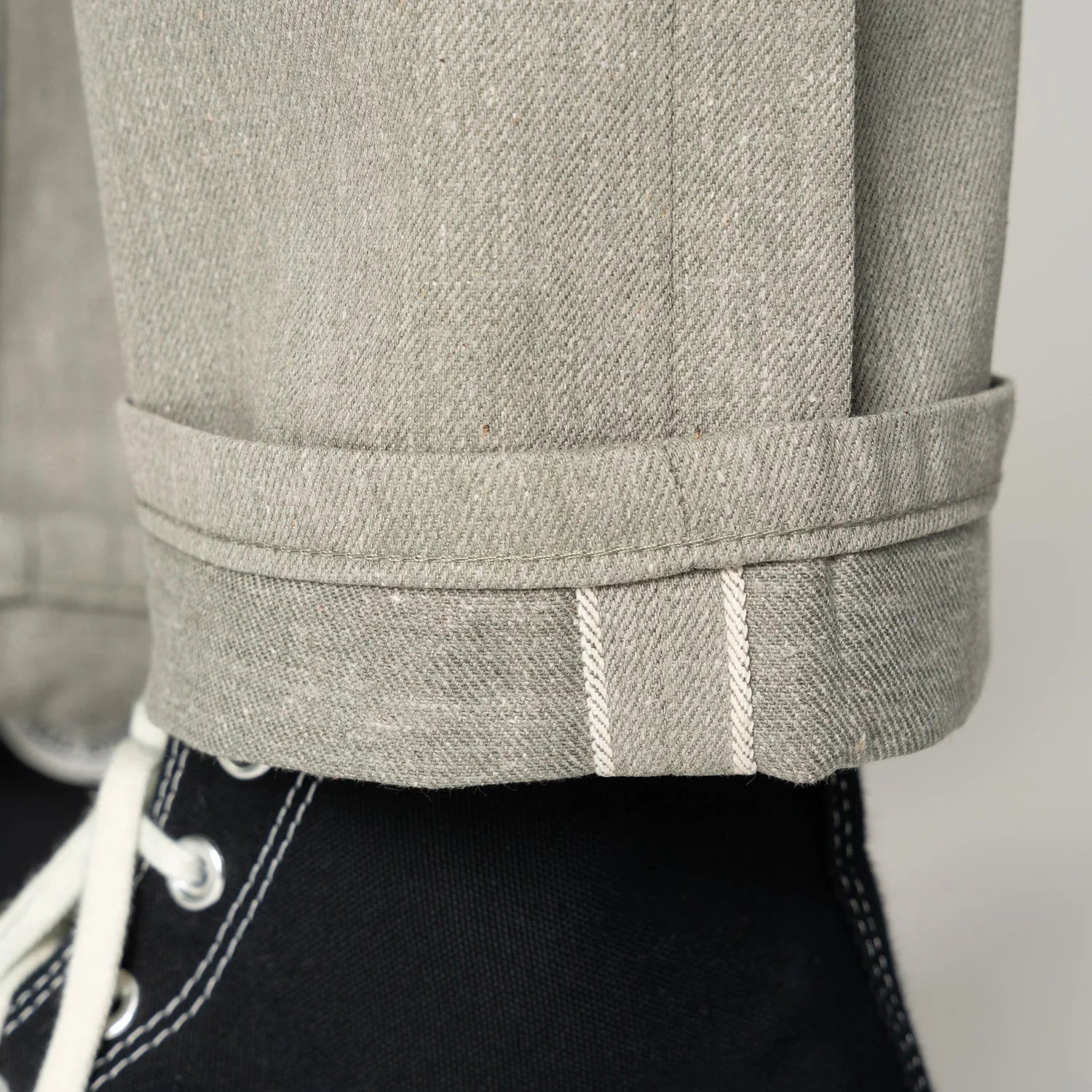 Naked & Famous Weird Guy — Meteor Selvedge Grey — view 3