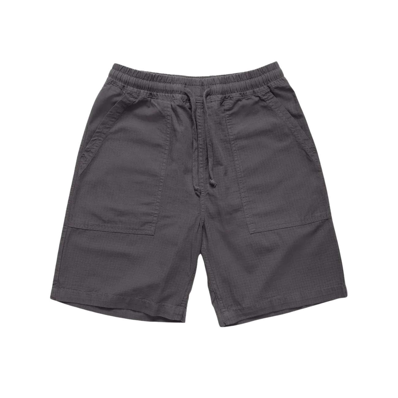 Service Works Ripstop Chef Short — Washed Black — front view