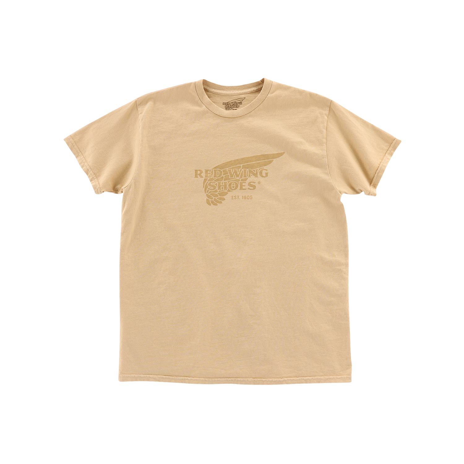 REDWING 97614 CLASSIC LOGO T-SHIRT - CREAM