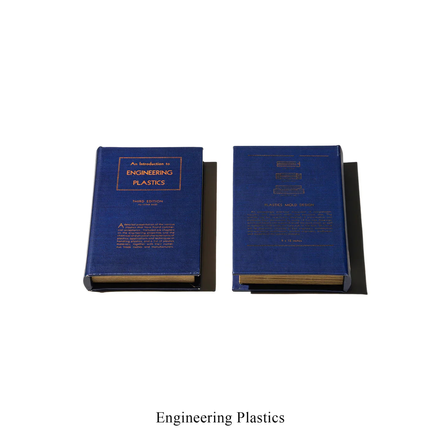 Puebco Empty Book — Engineering Plastics — front view