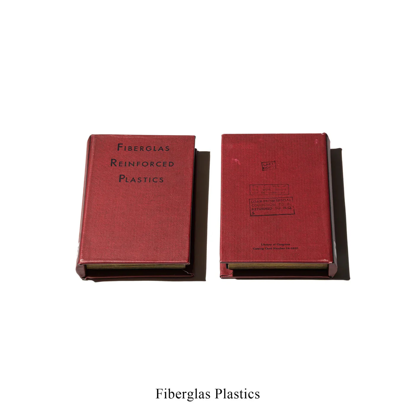Puebco Empty Book — Fiberglas Plastics — front view