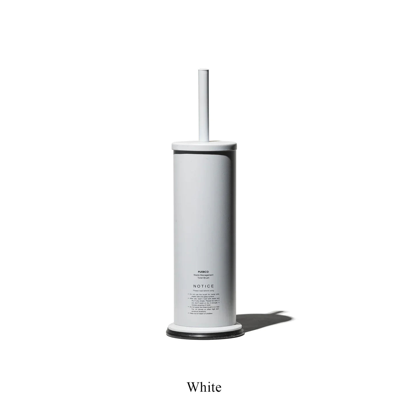 Puebco Toilet Brush — White — view 2