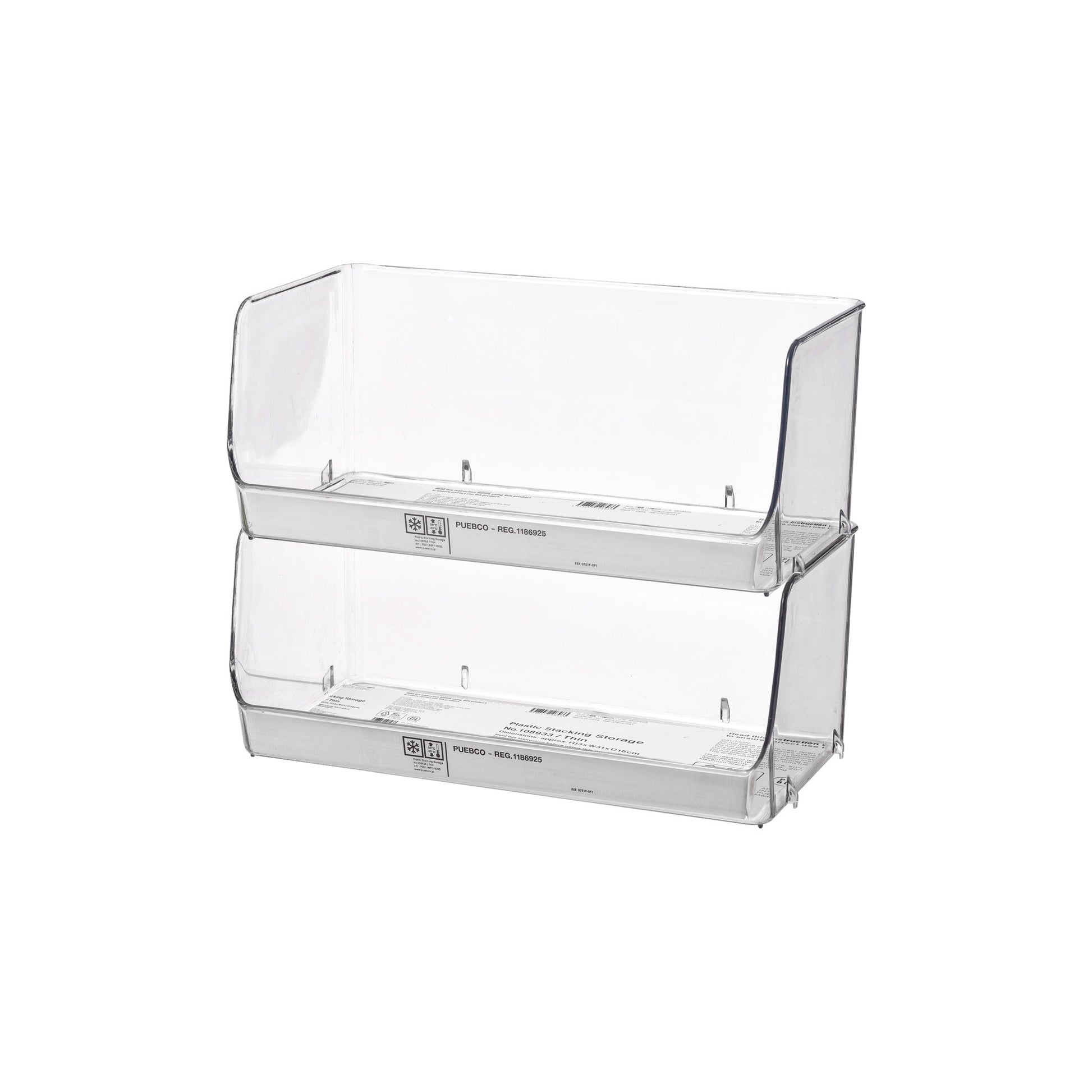PUEBCO PLASTIC STACKING STORAGE