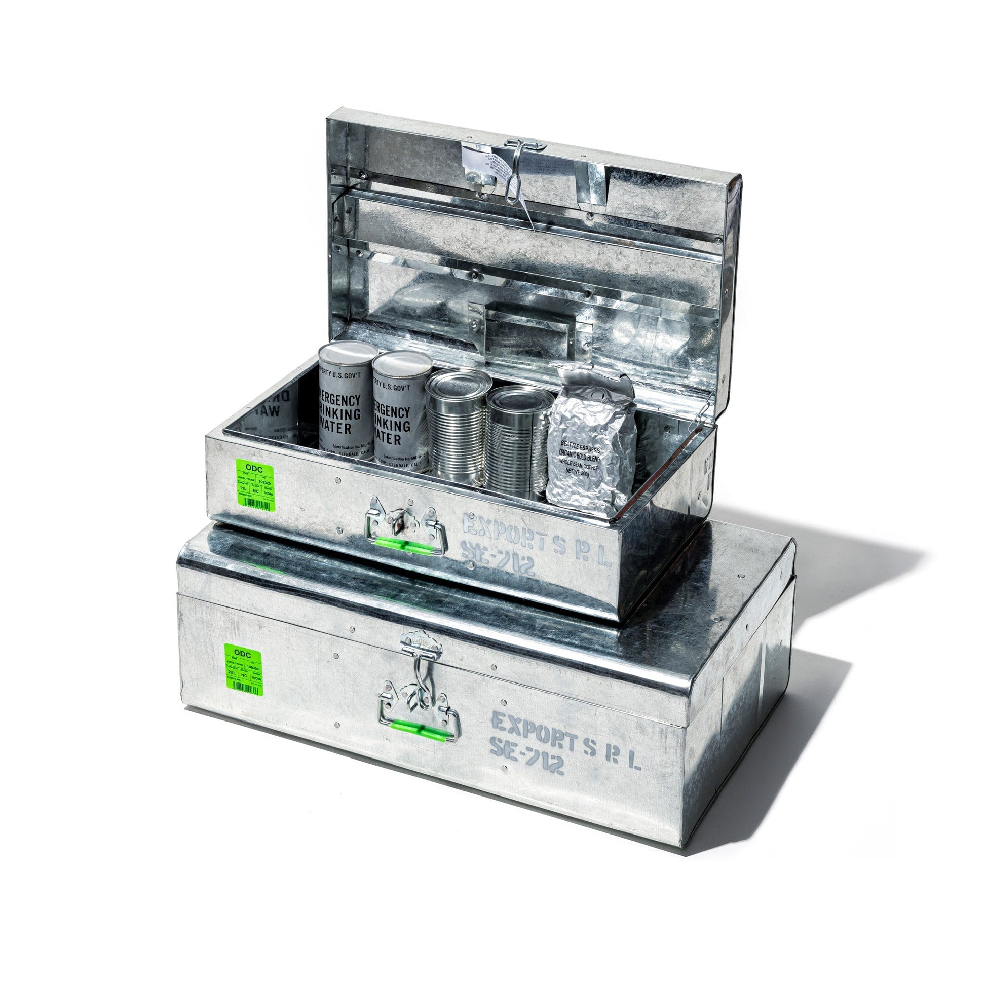 PUEBCO STEEL TRUNK / 22L