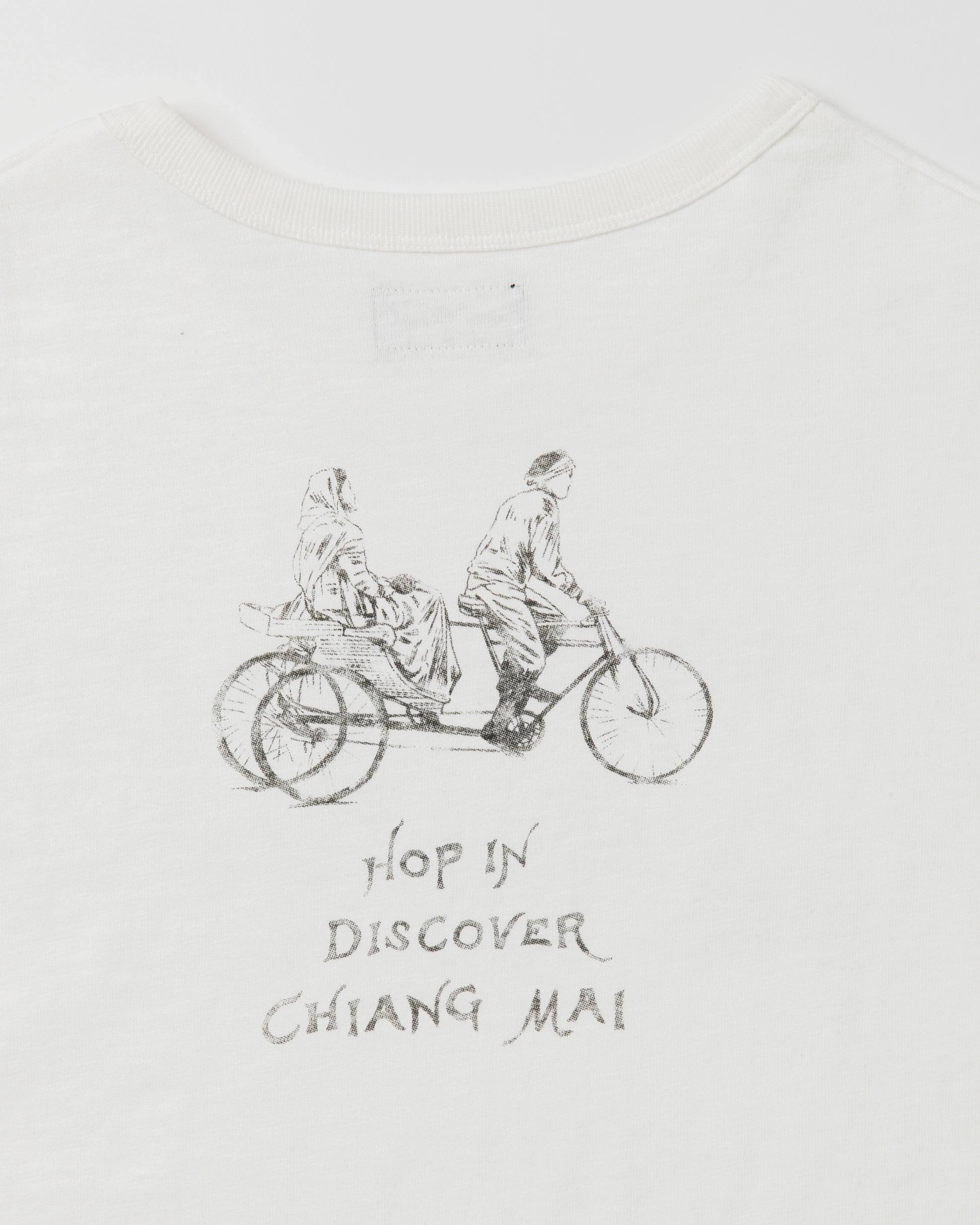 PRONTO & CO. CHIANG MAI KHAM MUEANG SOUVENIR TEE - WHITE