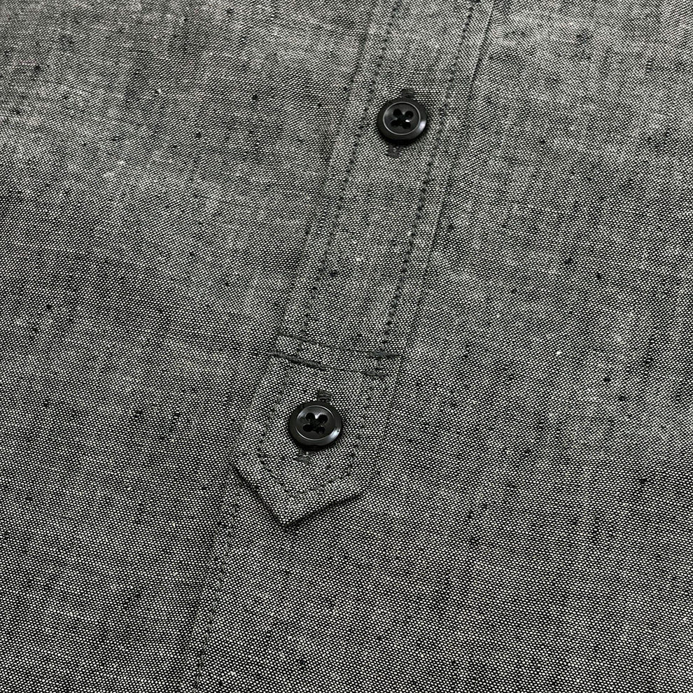 DRY BONES NEP WORK SHIRT - GRAY