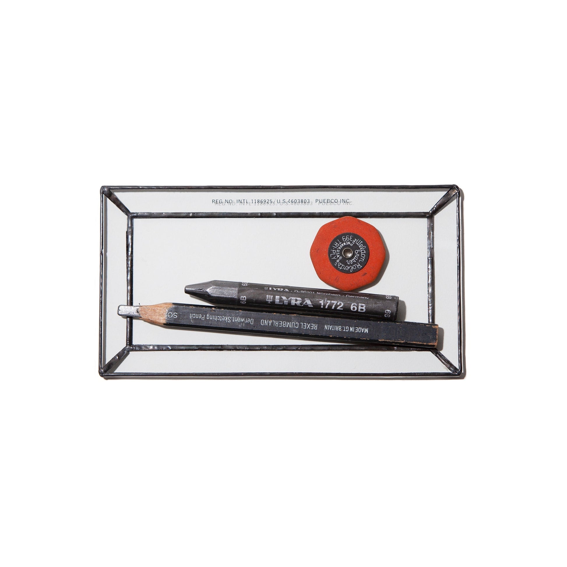 PUEBCO STAINED GLASS TRAY