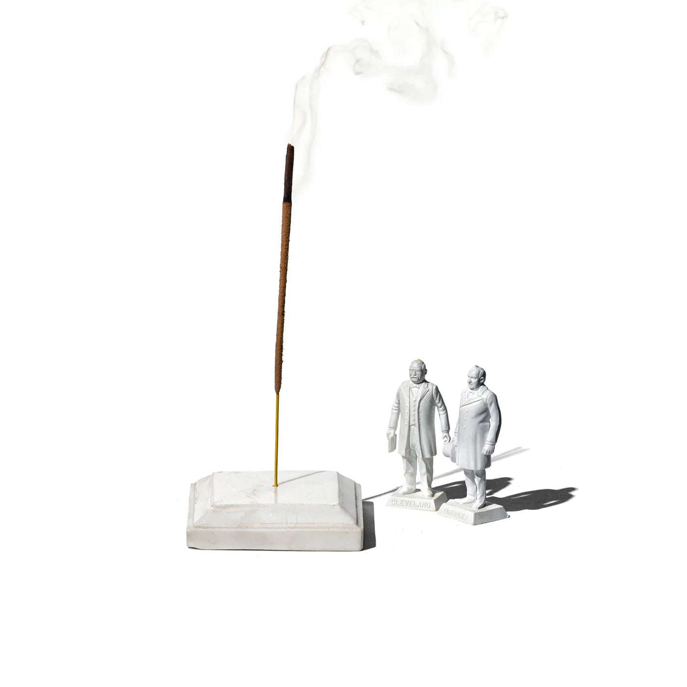 PUEBCO MARBLE INCENSE HOLDER SQUARE