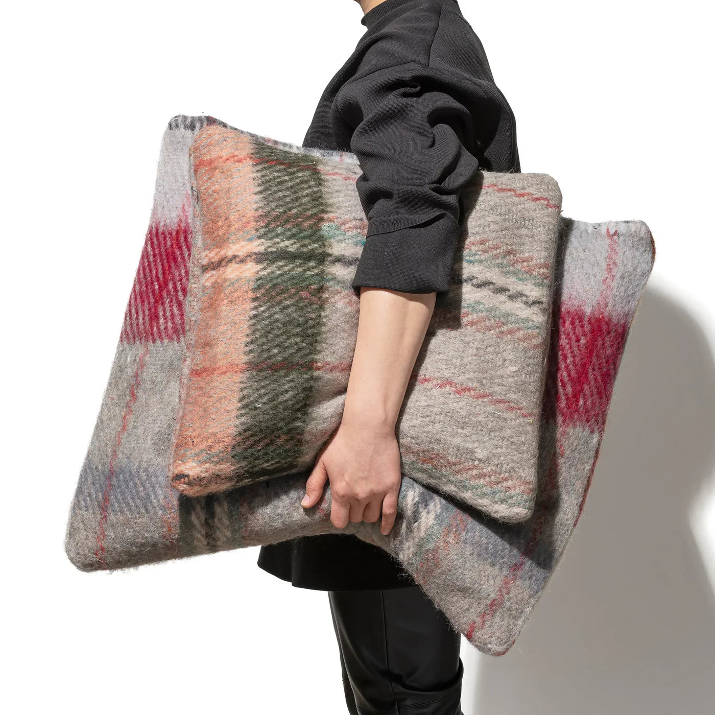Puebco Recycled Wool Mix Cushion Cover — Assorted Color — view 2