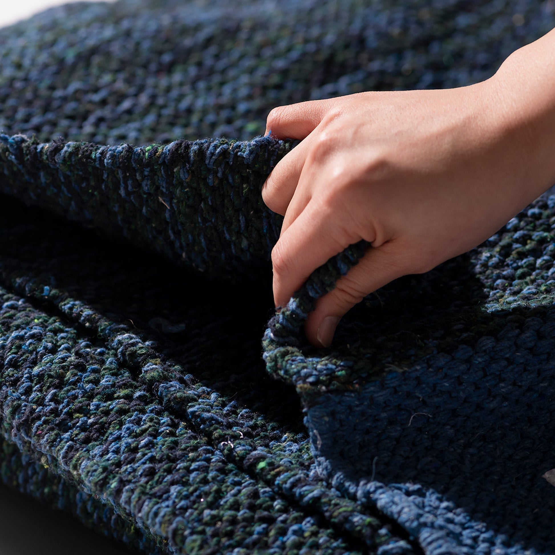 Puebco Handloomed Recycle Yarn Rug / 2.25 X 3.0 — view 6