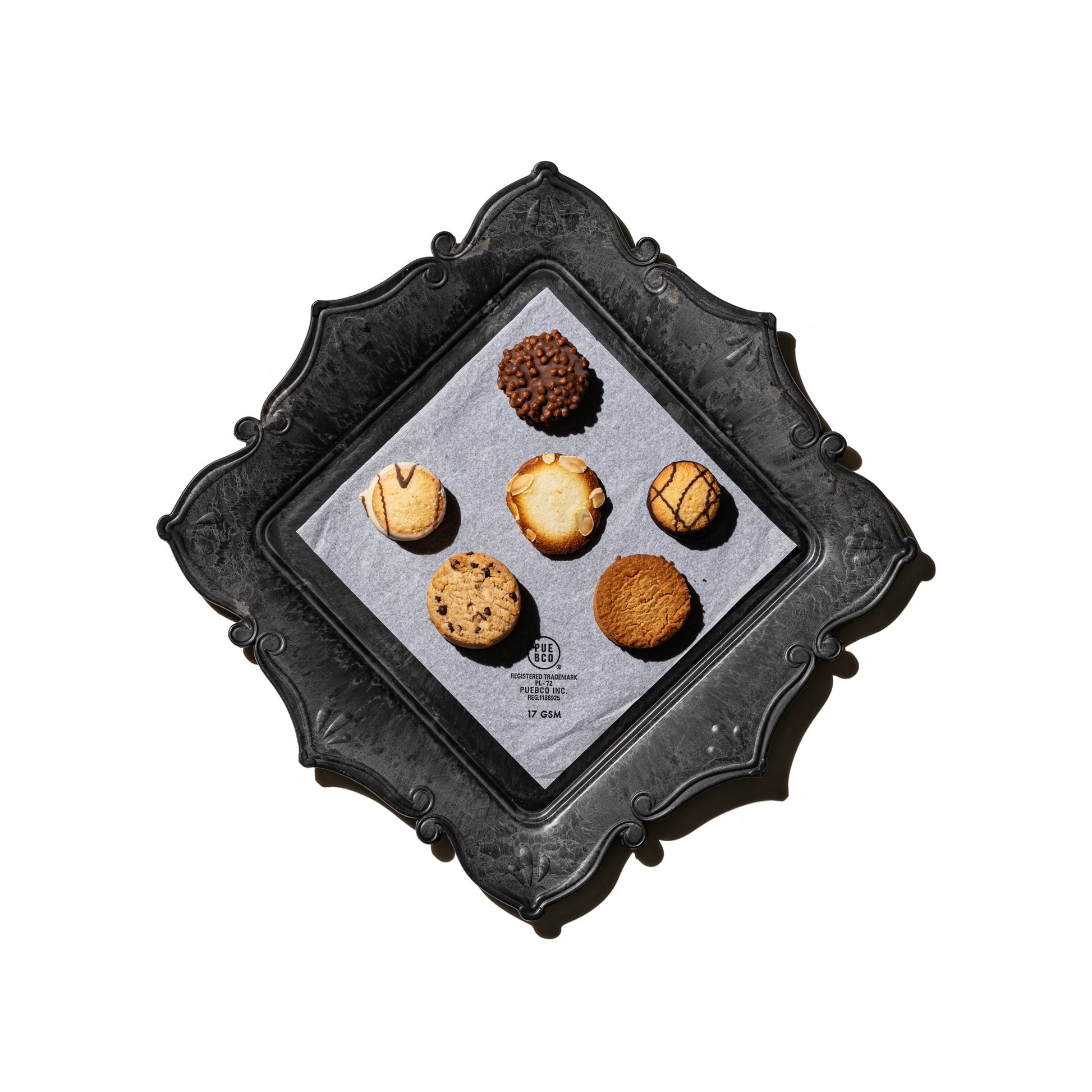 Puebco Decoration Tray / Square — front view
