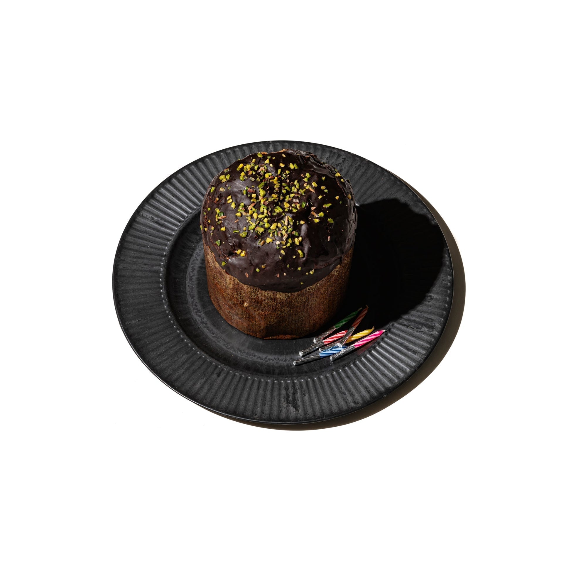 Puebco Decoration Tray / Circle Pleat — front view