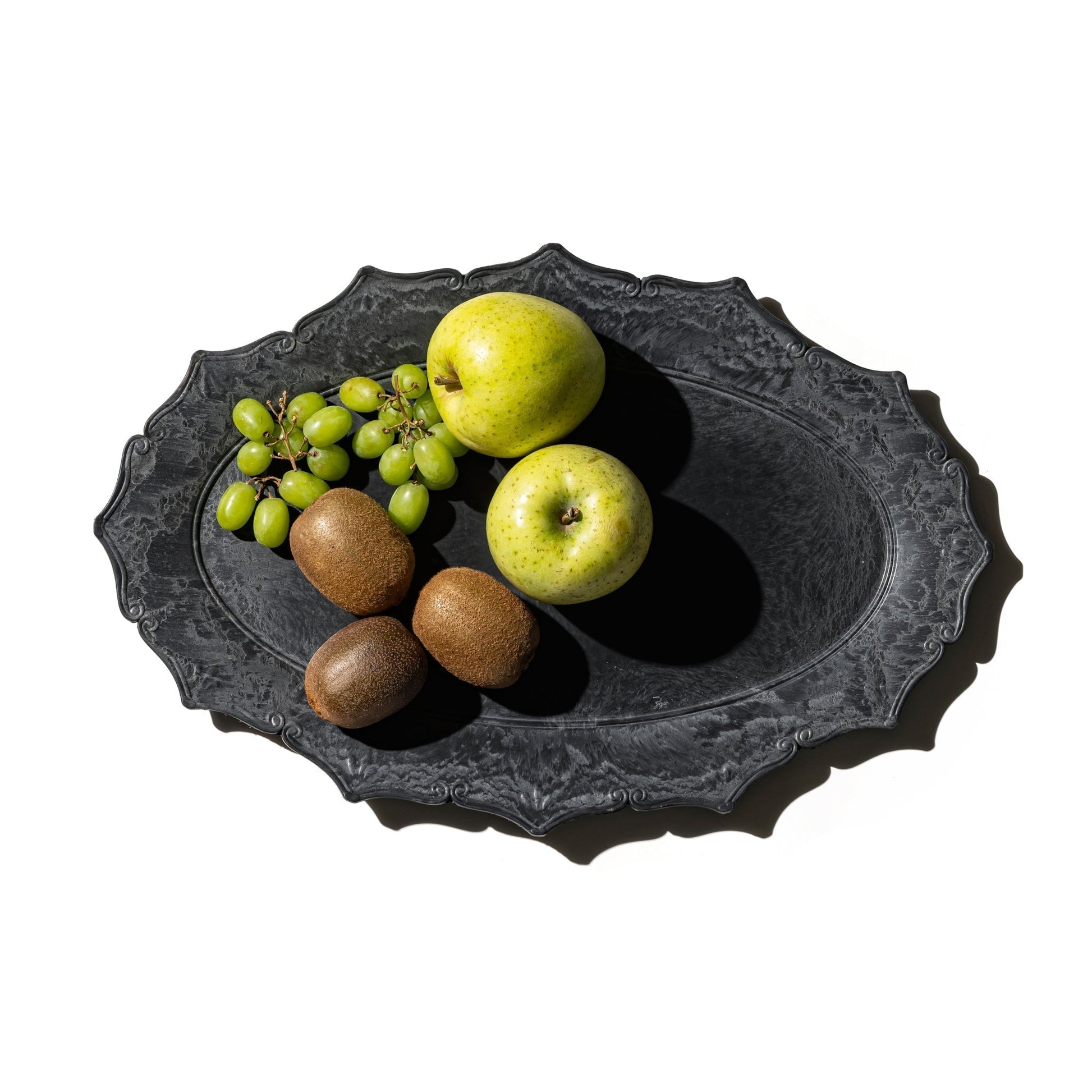 Puebco Decoration Tray / Oval — front view