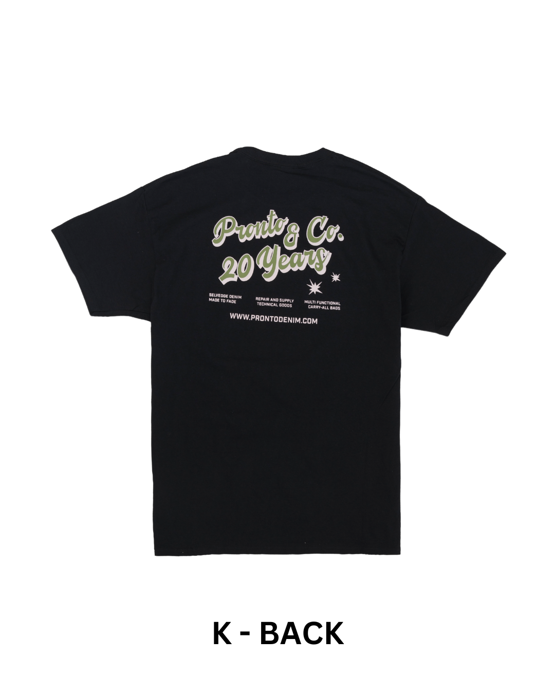 PRONTO&CO. 20TH ANNIVERSARY TEE - BLIND BOX