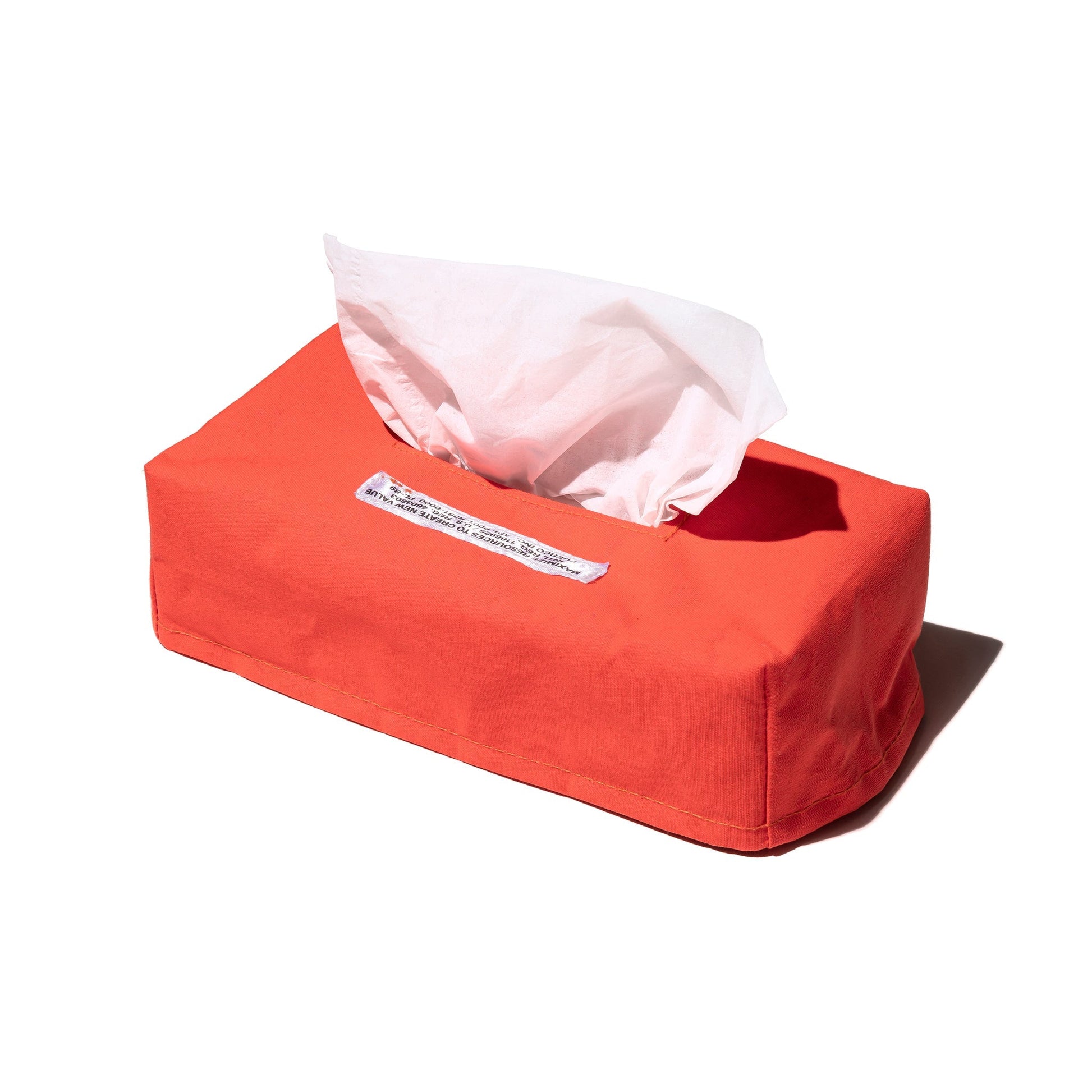 Puebco Emergency Tissue Box Cover / Neon Orange — view 3