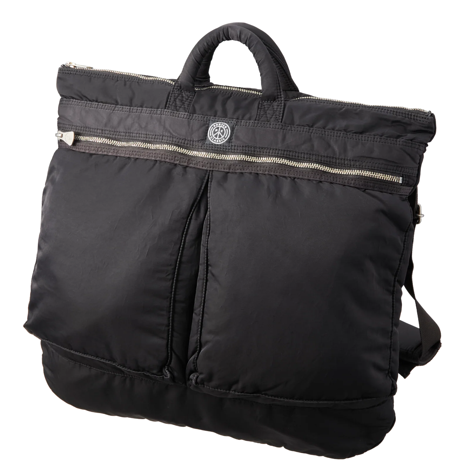 PORTER CLASSIC SUPER NYLON HELMET CASE L - BLACK