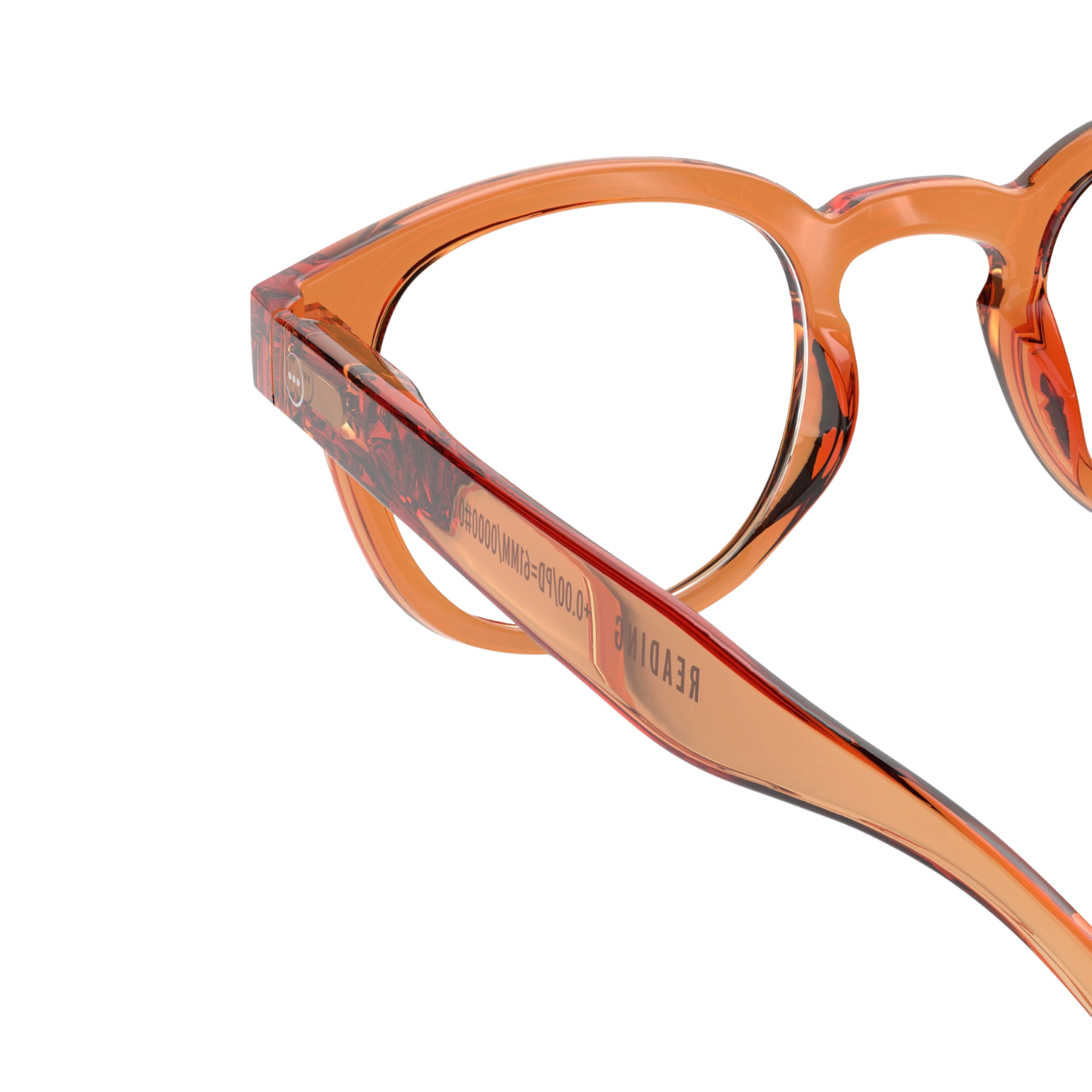 IZIPIZI SUN C ORANGE SMASH PURPLE LENSES - ORANGE SMASH