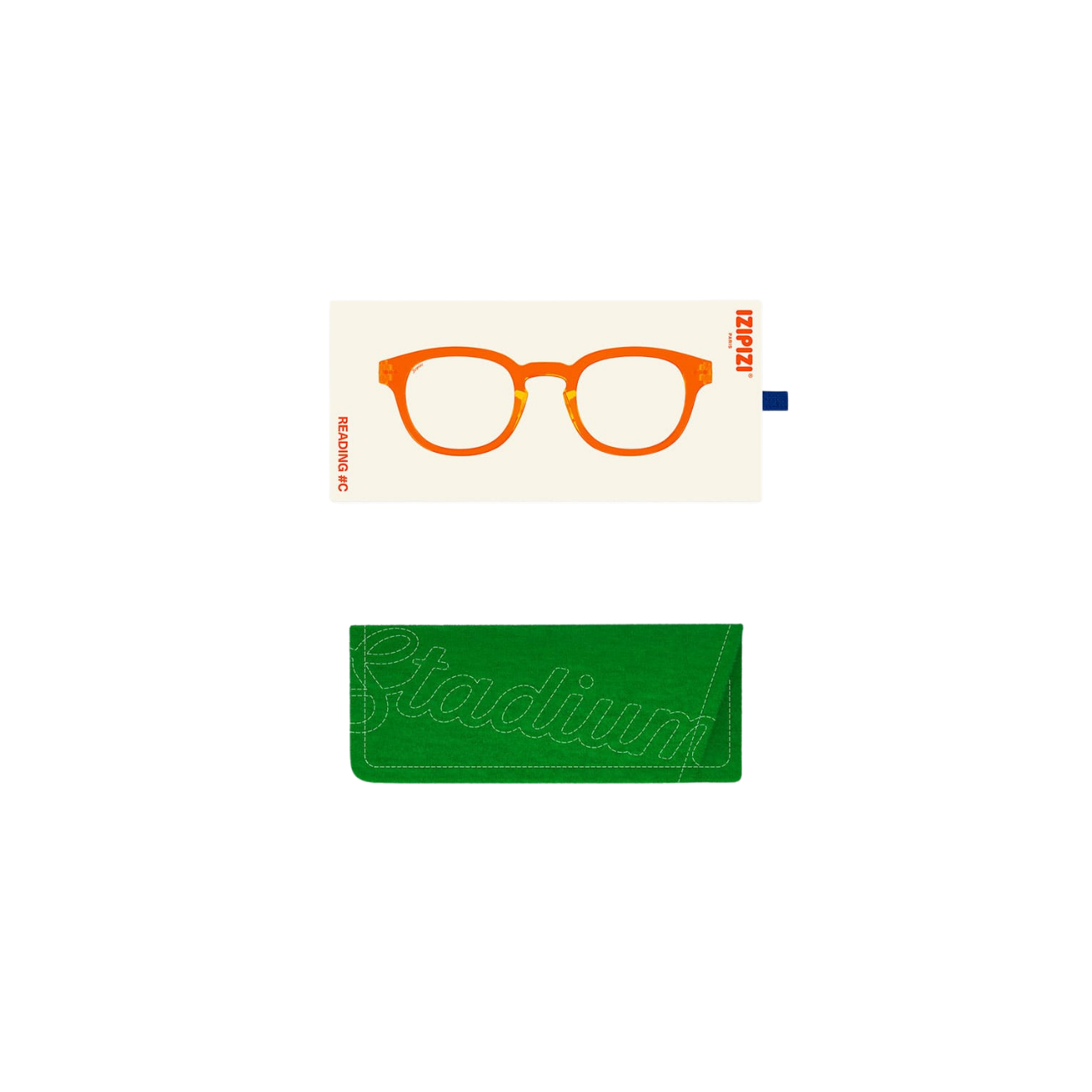 IZIPIZI SUN C ORANGE SMASH PURPLE LENSES - ORANGE SMASH