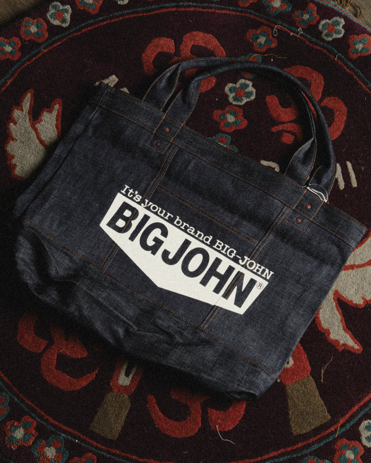BIG JOHN VBTT55 DENIM TOTEBAG - INDIGO